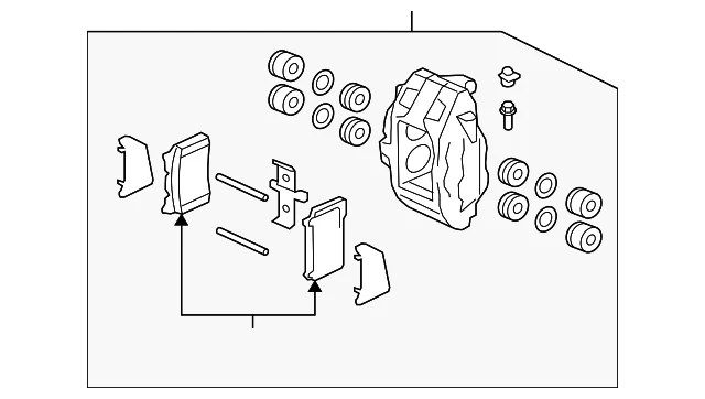 Evo X Brembo Brake Caliper Front (Set) | Suits Evo X - Image 5