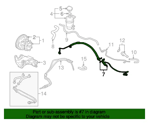 Power Steering Hose | Suits Evo X & Ralliart - Image 4
