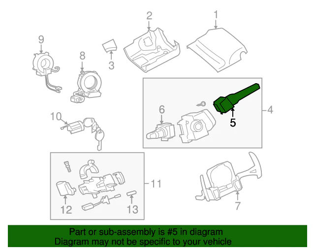 Windshield Wiper Switch | Suits Evo X & Ralliart - Image 3
