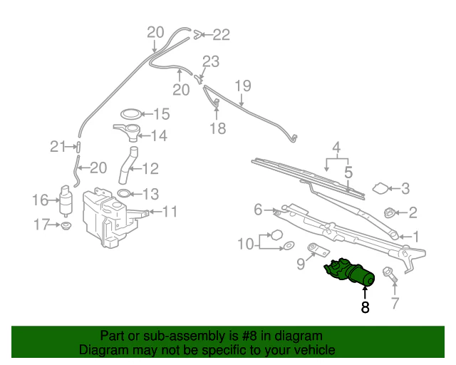 Wiper Motor | Suits Evo X & Ralliart - Image 3