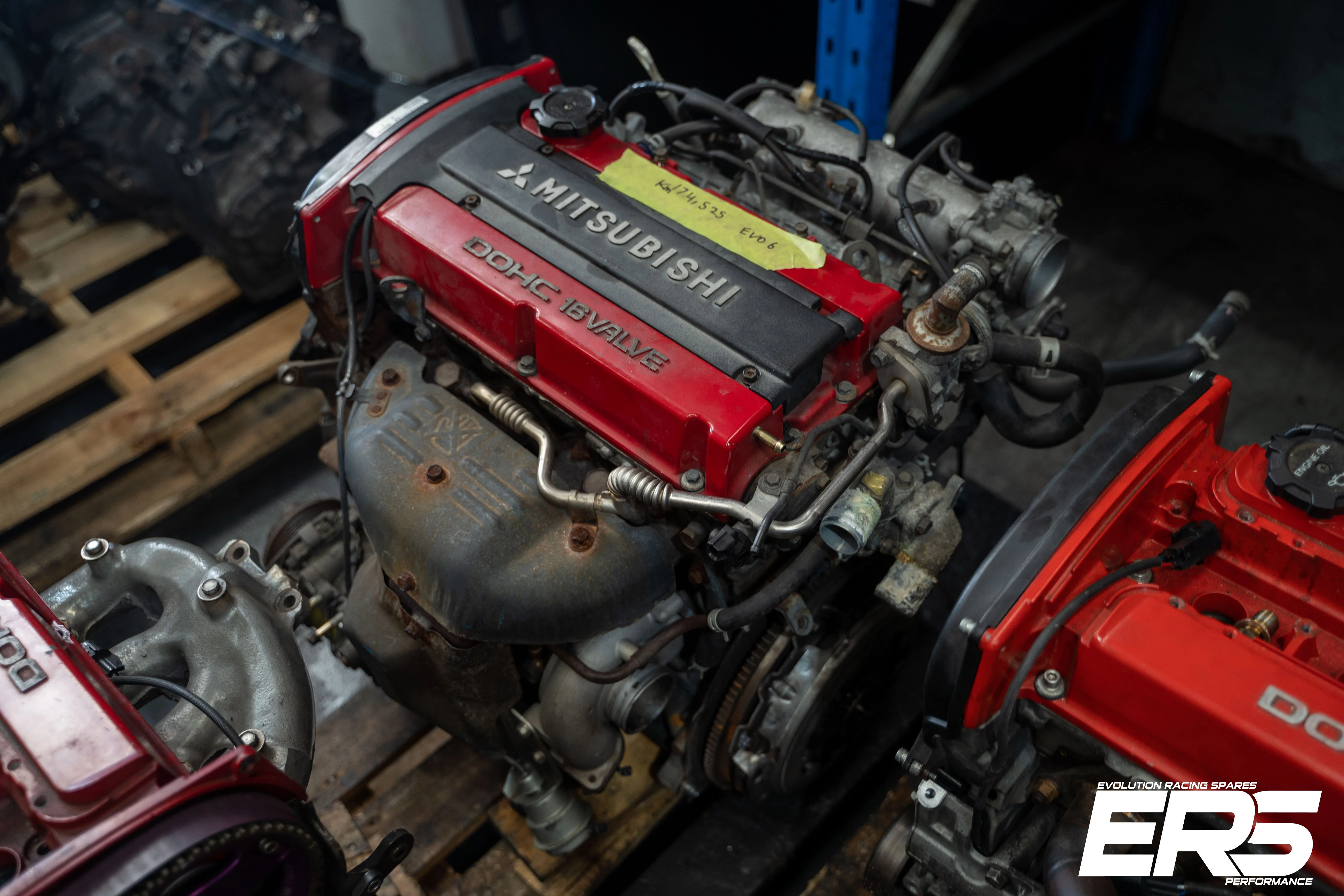 Mitsubishi Evo 4 4G63 Complete Running Motor - Image 5