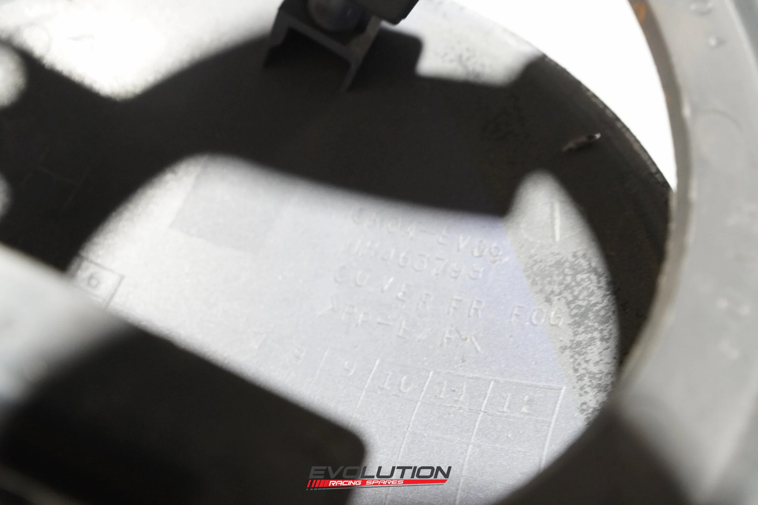 Mitsubishi Evolution Evo 6 RHS Fog Light Cover Blue (MR478348, MR463798) - Image 5