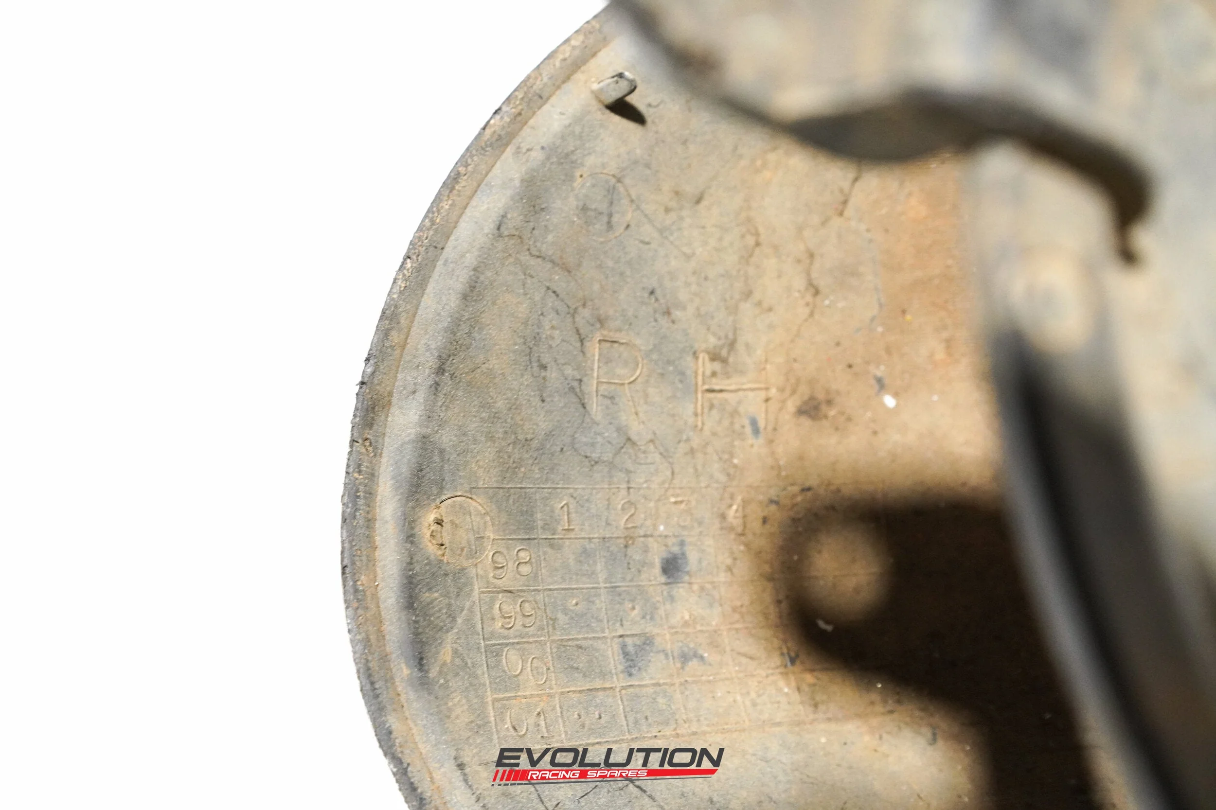 Mitsubishi Evolution Evo 6 RHS Fog Light Cover White (MR478348, MR463798) - Image 4