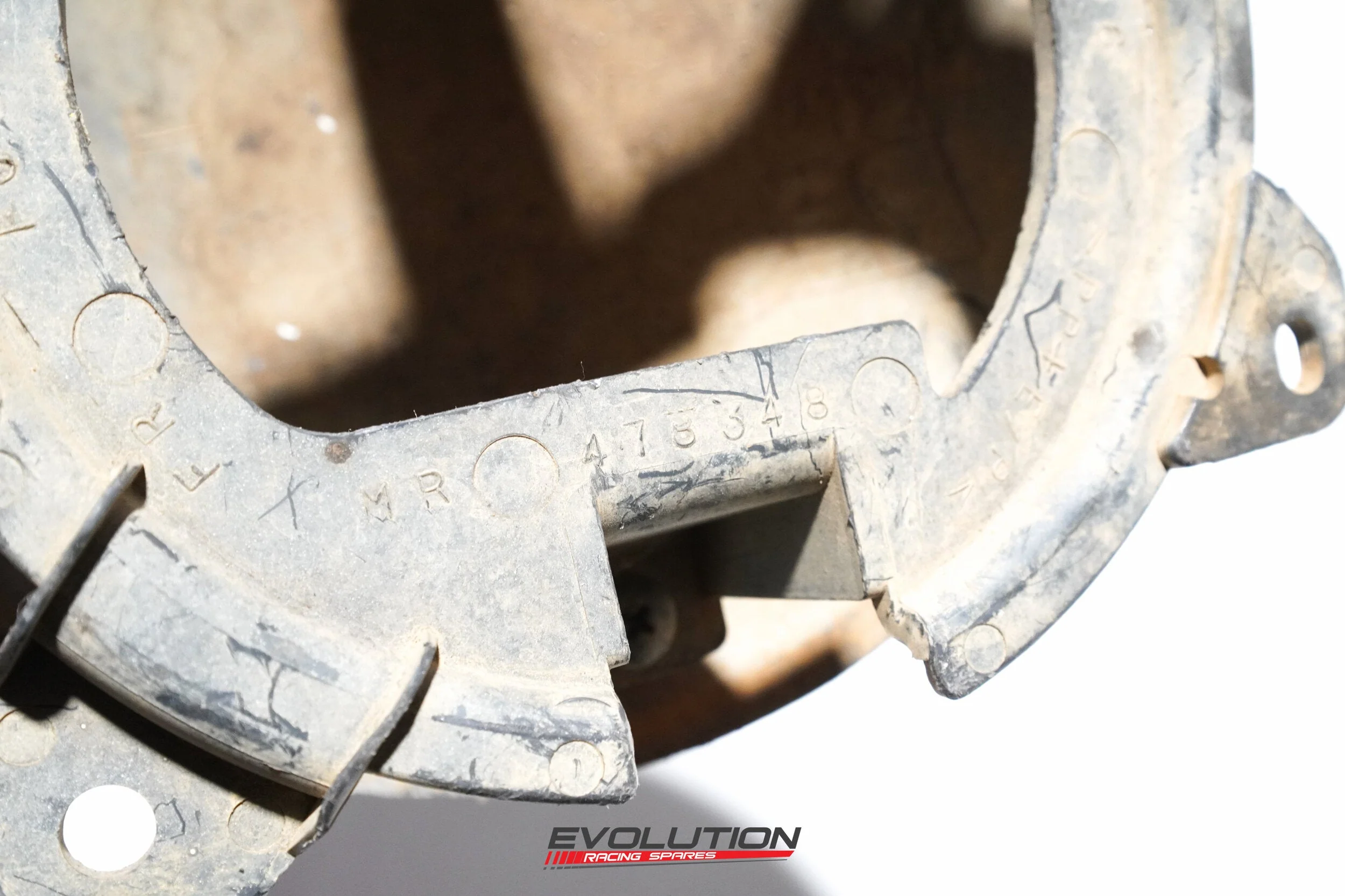 Mitsubishi Evolution Evo 6 RHS Fog Light Cover White (MR478348, MR463798) - Image 5